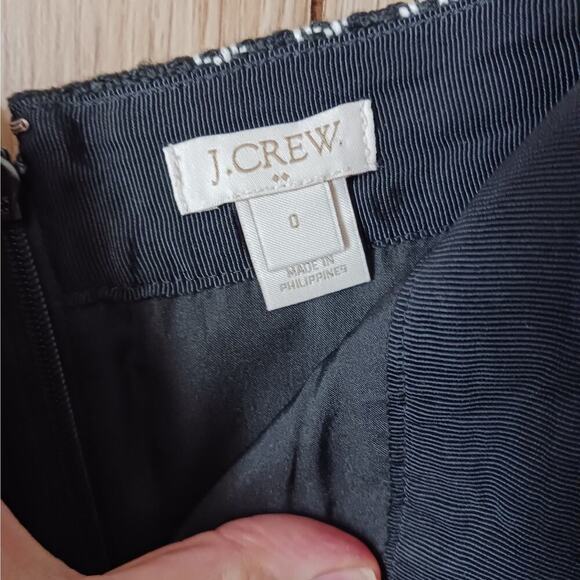 J.Crew Factory Twill Plaid pencil Skirt Size 0 - Picture 7 of 8